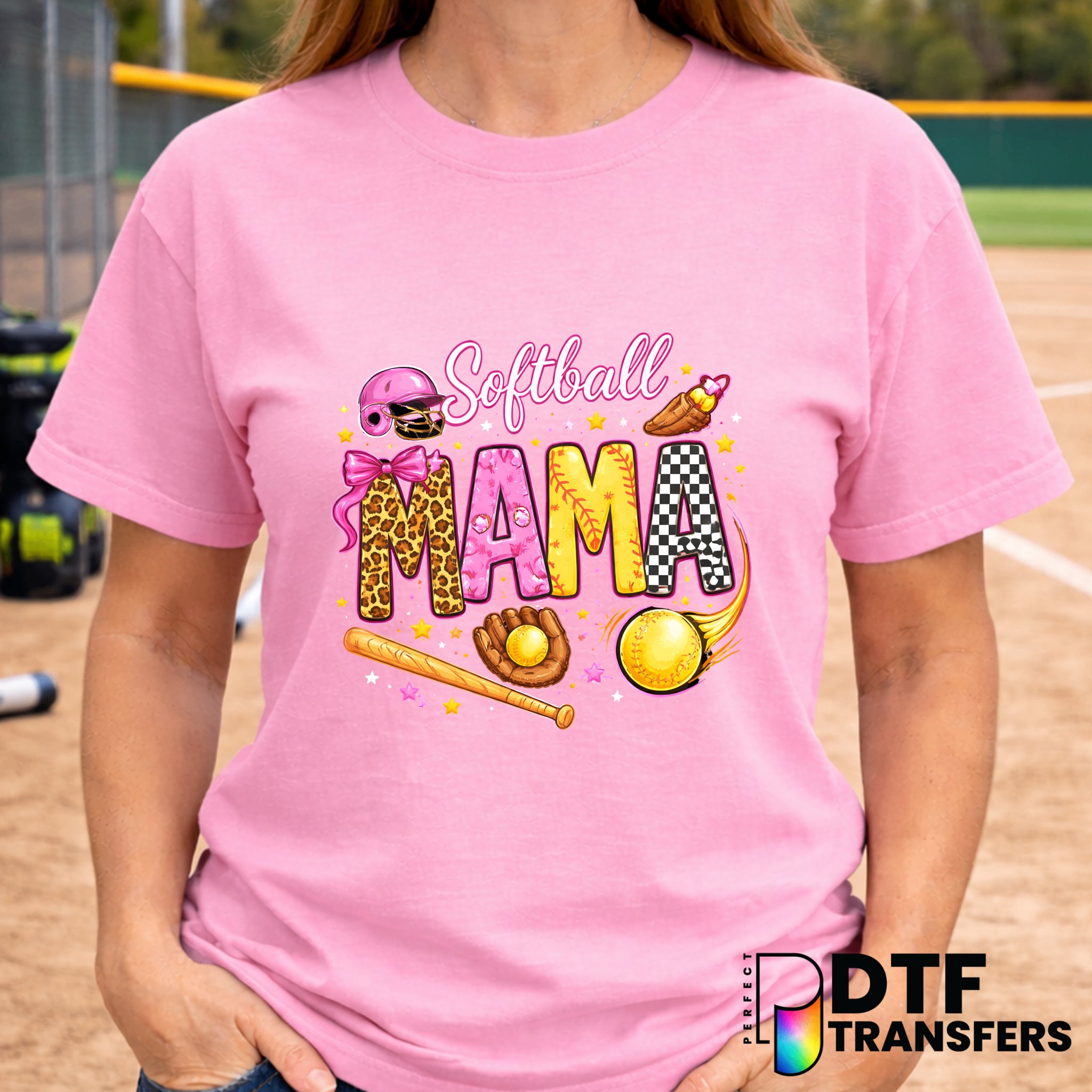 Softball Mama – Softball DTF Transfer