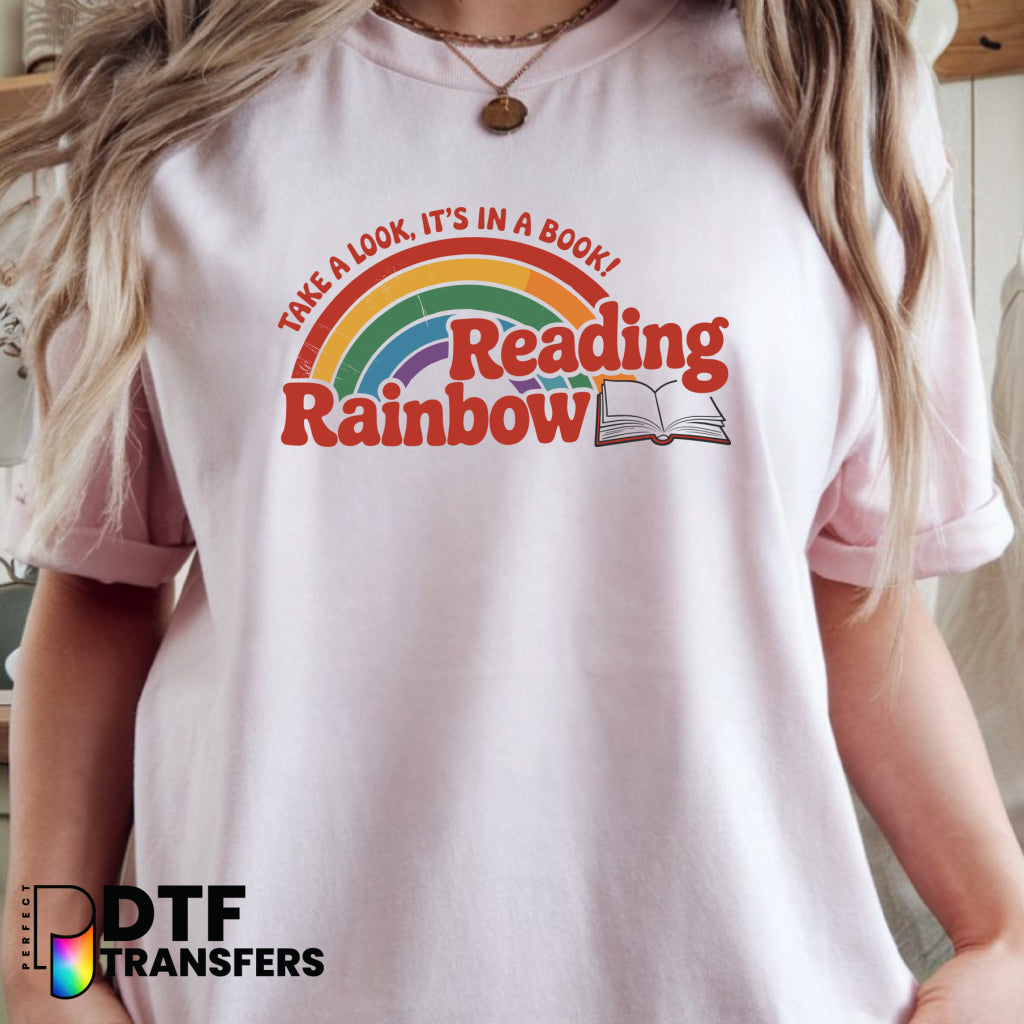 Reading Rainbow RETRO – Teacher DTF Transfer