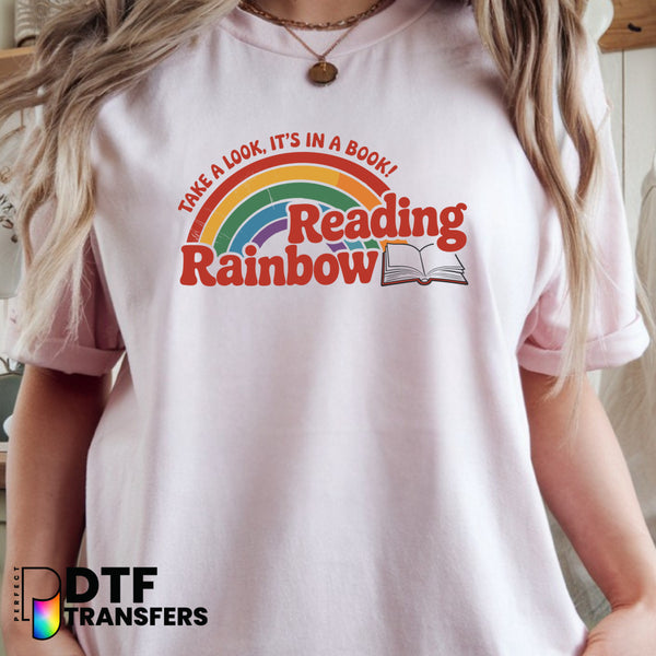 Reading Rainbow RETRO – Teacher DTF Transfer