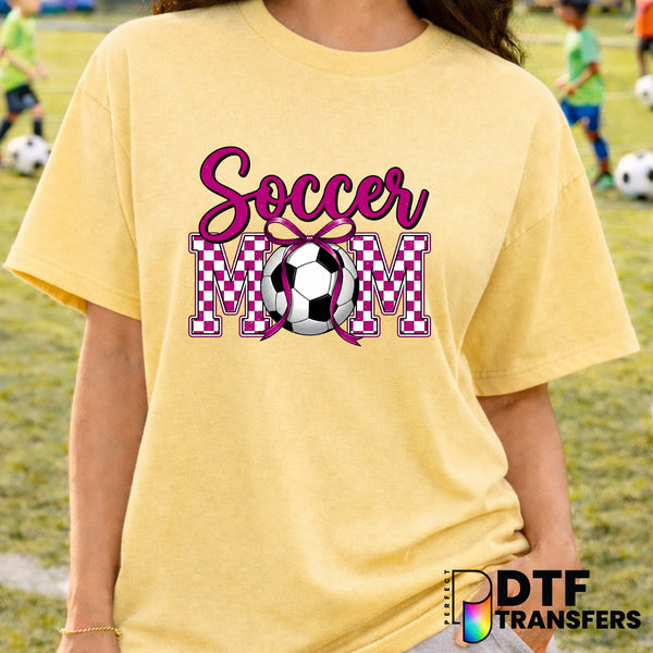 Soccer Mom – Soccer DTF Transfer