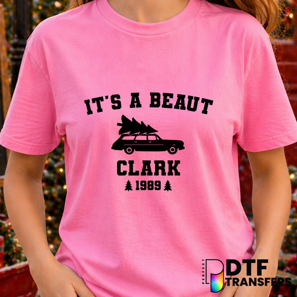 It's A Beaut Clark – Christmas DTF Transfer