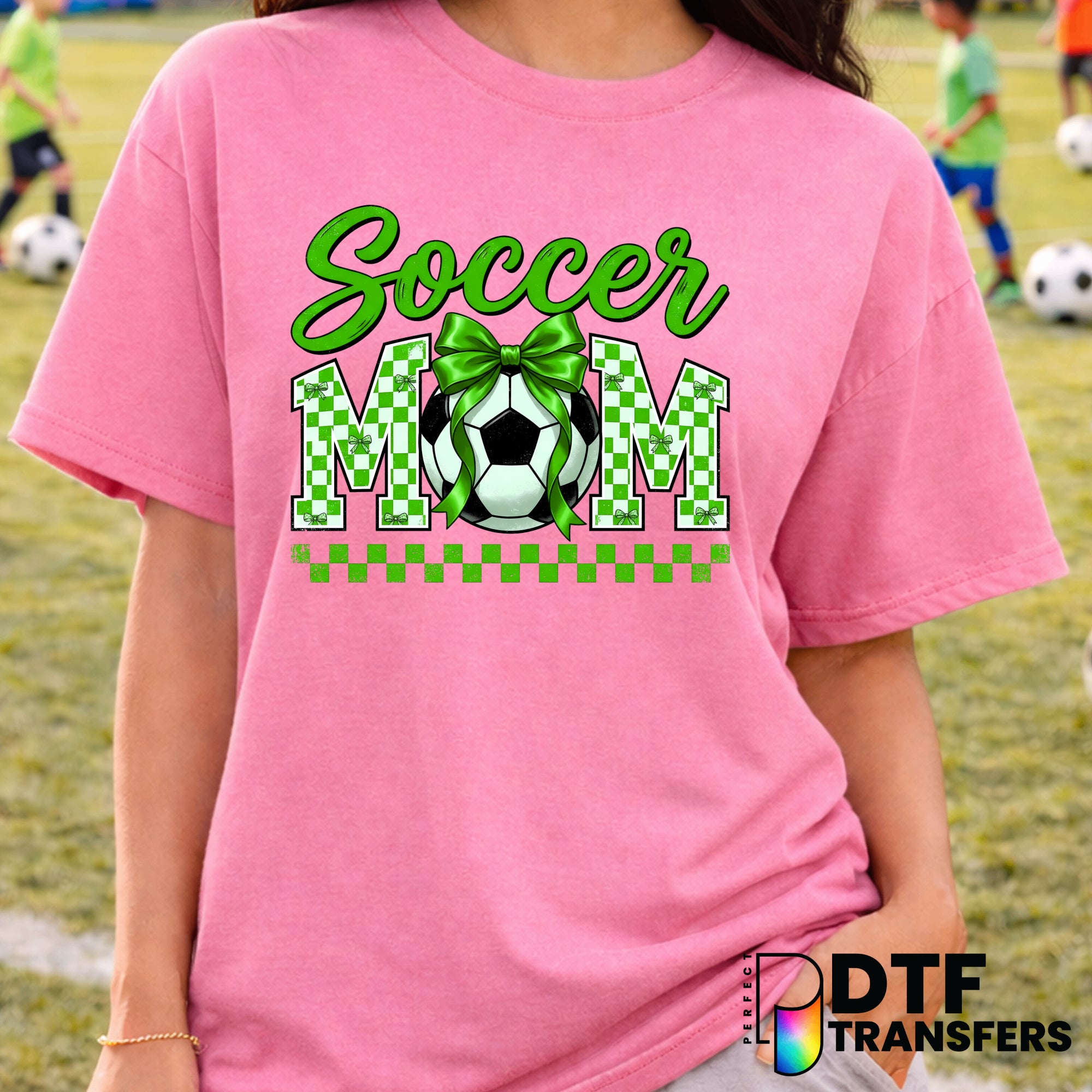 Soccer Mom – Soccer DTF Transfer