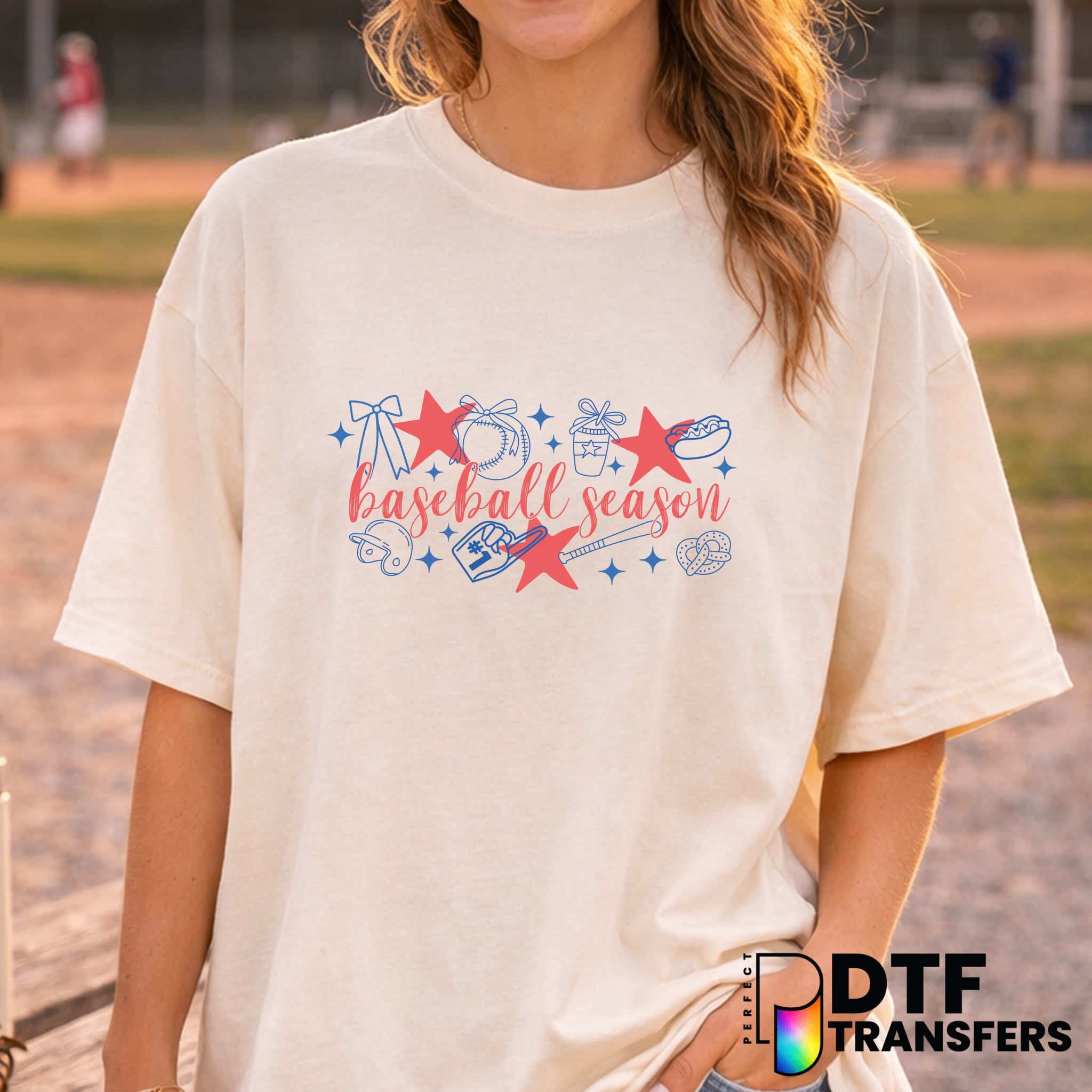 Baseball Season – Baseball DTF Transfer