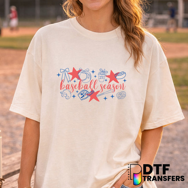 Baseball Season – Baseball DTF Transfer