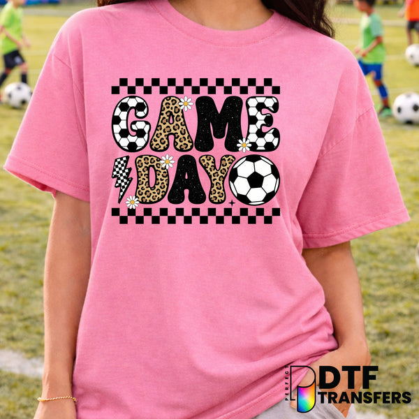 GAME DAY Soccer Ball – DTF Transfer