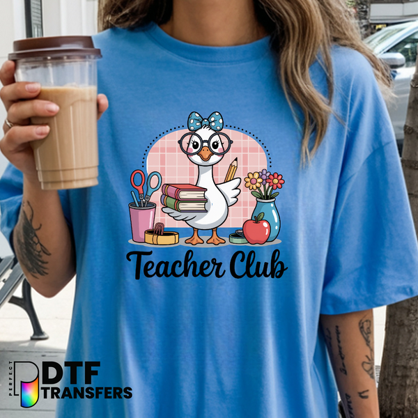 TEACHER with Laurel Wreaths and Stars – Teacher DTF Transfer