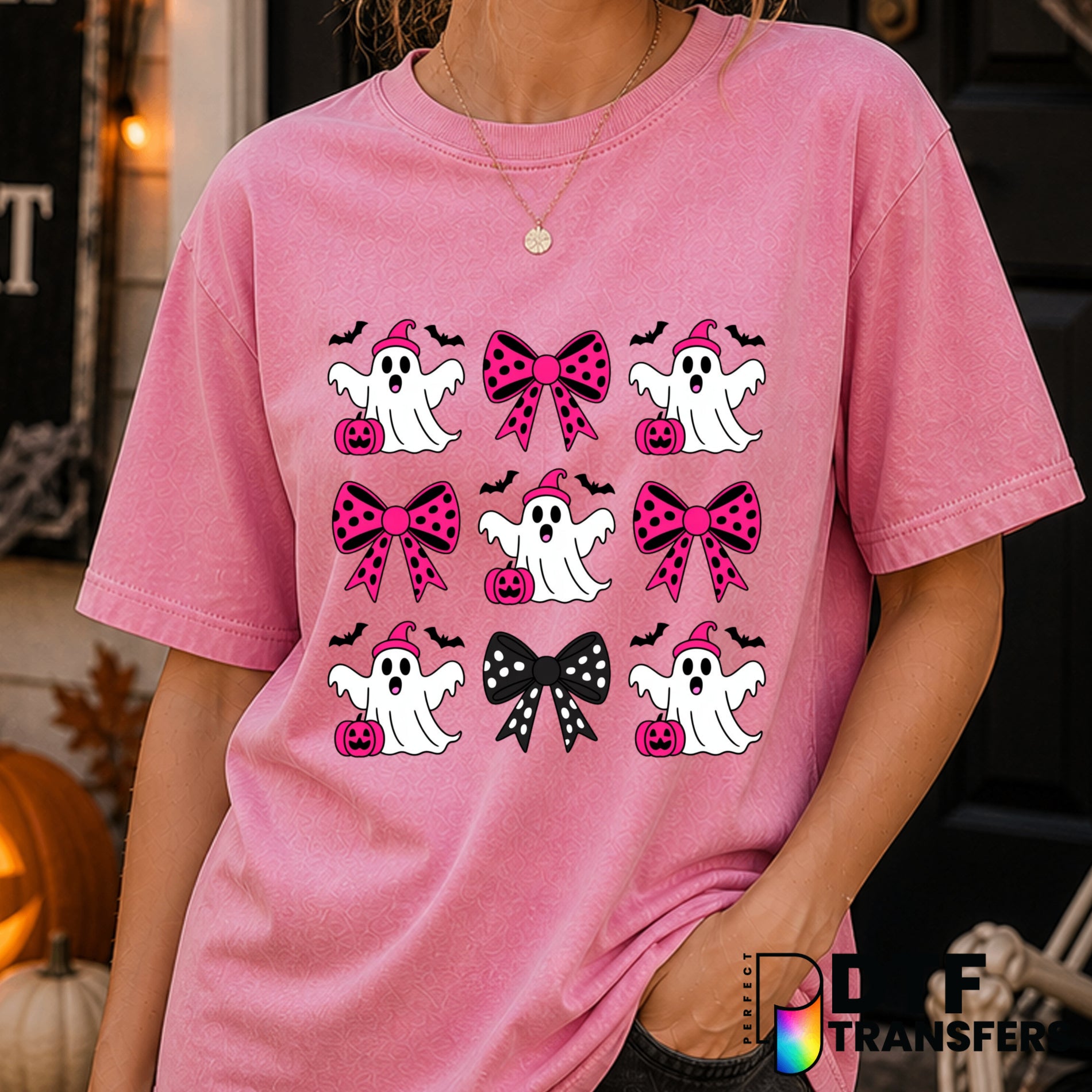 BOO – Halloween DTF Transfer