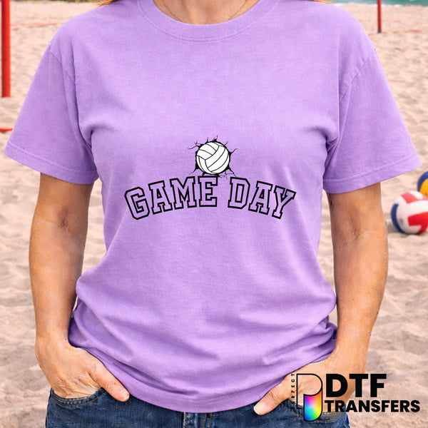 Game Day Varsity Volleyball – Volleyball DTF Transfer