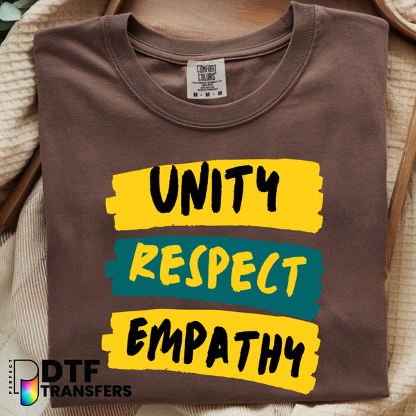 Unity Respect Empathy SPED Teacher – Special Education DTF Transfer