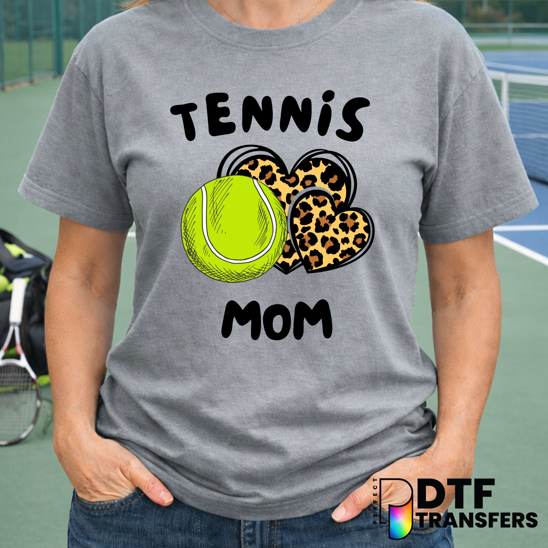 Tennis Mom – Tennis DTF Transfer