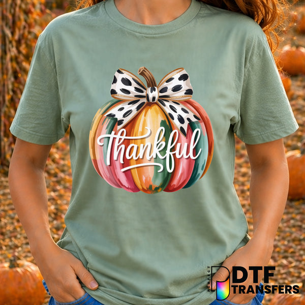 Thankful – Thanksgiving DTF Transfer