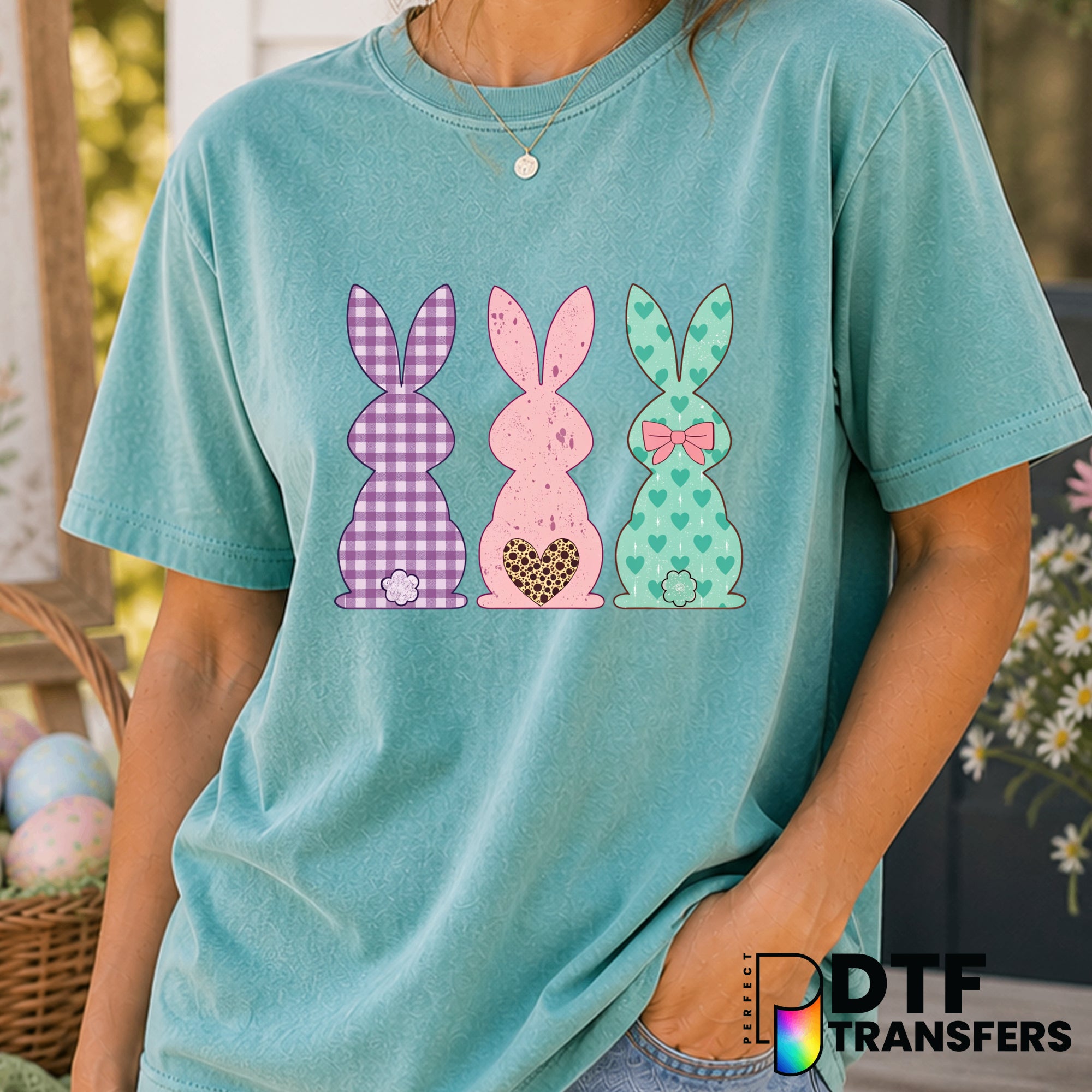 He Is Risen – Easter DTF Transfer