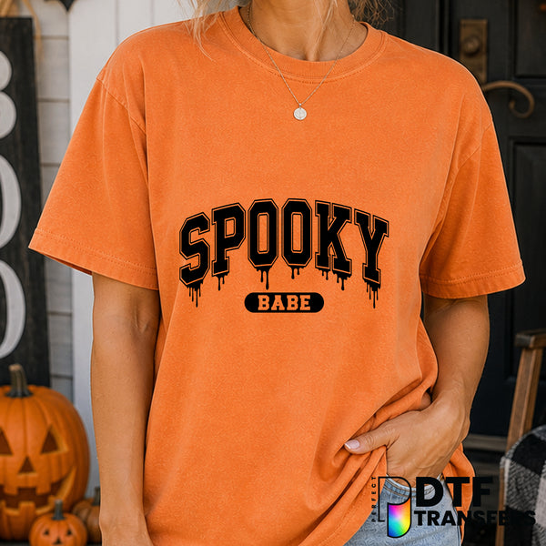 SPOOKY BABE – Halloween DTF Transfer