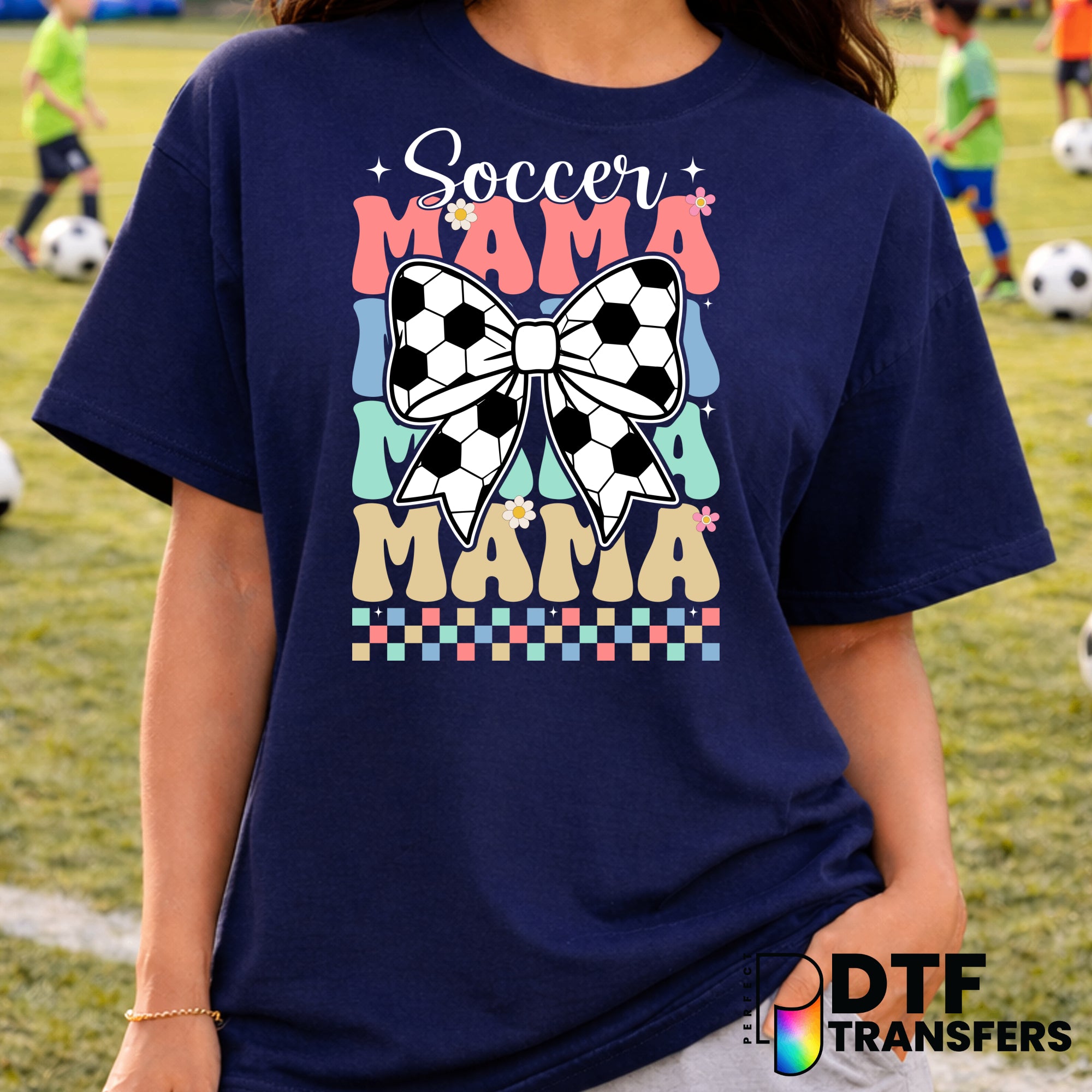 Soccer Mama – Soccer DTF Transfer