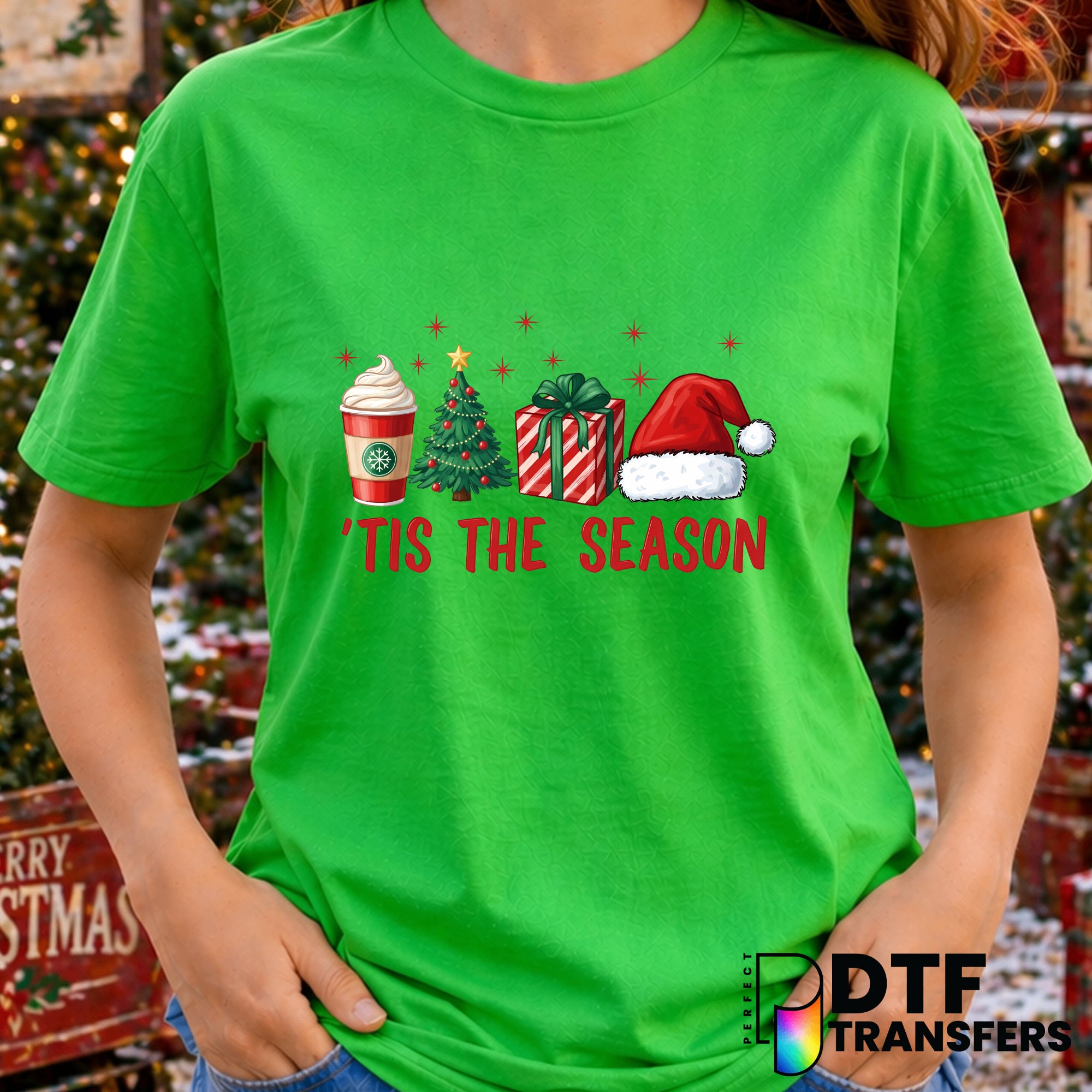 Tis The Season – Christmas DTF Transfer