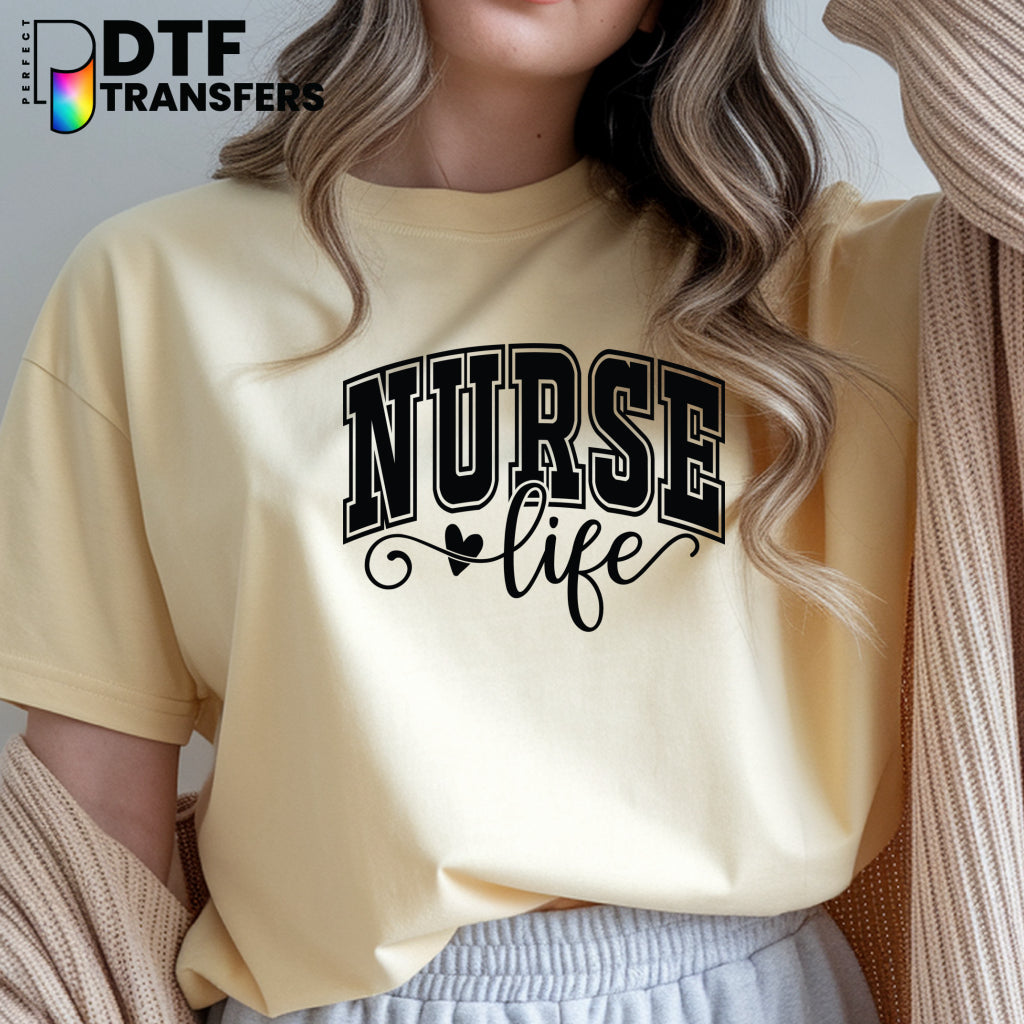 Nurse Life School Nurse – School Nurse DTF Transfer