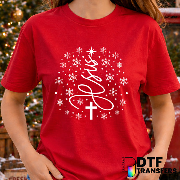 Jesus is the reason for the season – Christmas DTF Transfer