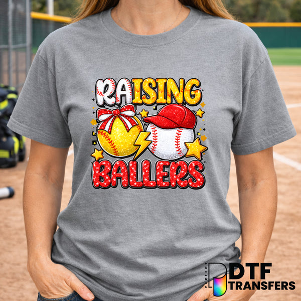 Raising Ballers Softball – DTF Transfer