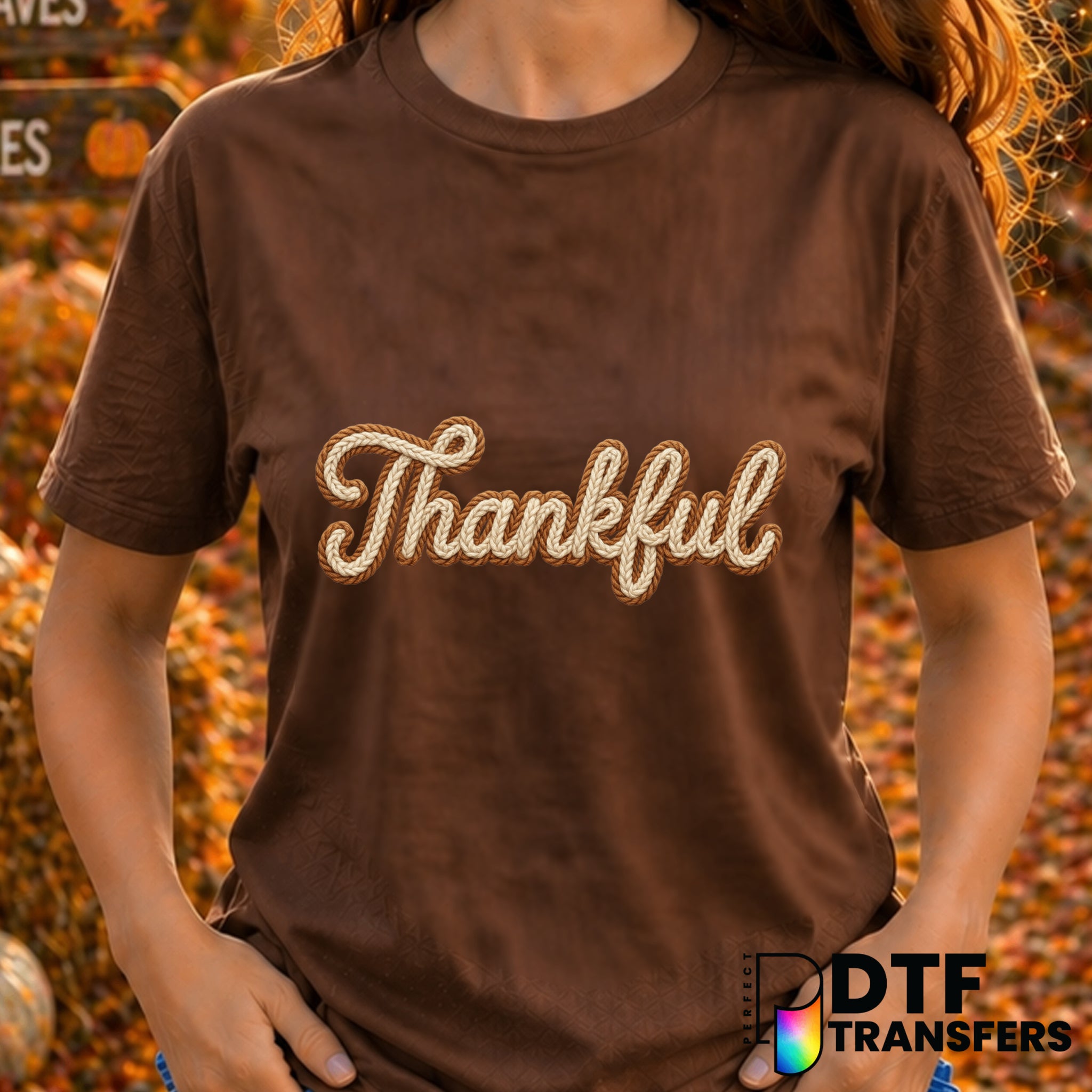 THANKFUL – Thanksgiving DTF Transfer