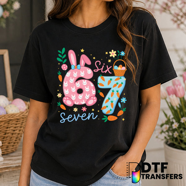 Colorful Carrots – Easter DTF Transfer