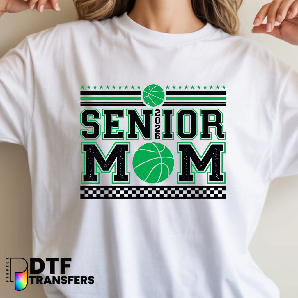 Basketball Senior Mom 2026 DTF Transfer
