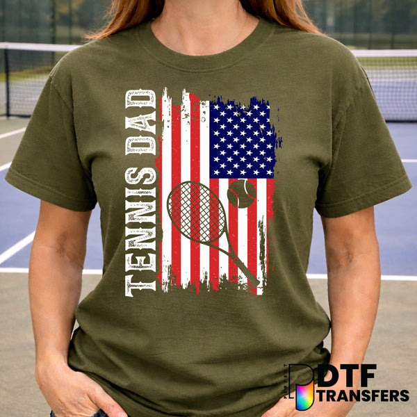 Tennis Dad – Tennis DTF Transfer