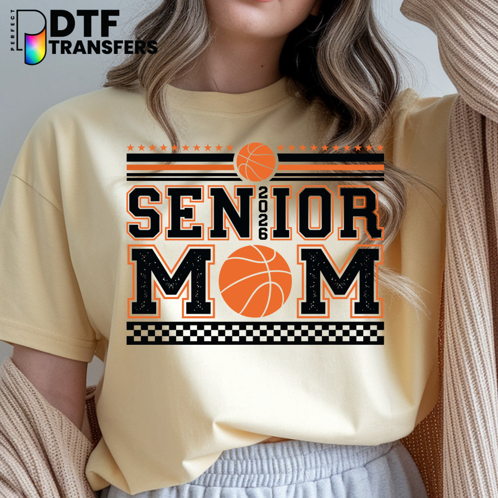 SENIOR MOM 2026 – Teacher DTF Transfer