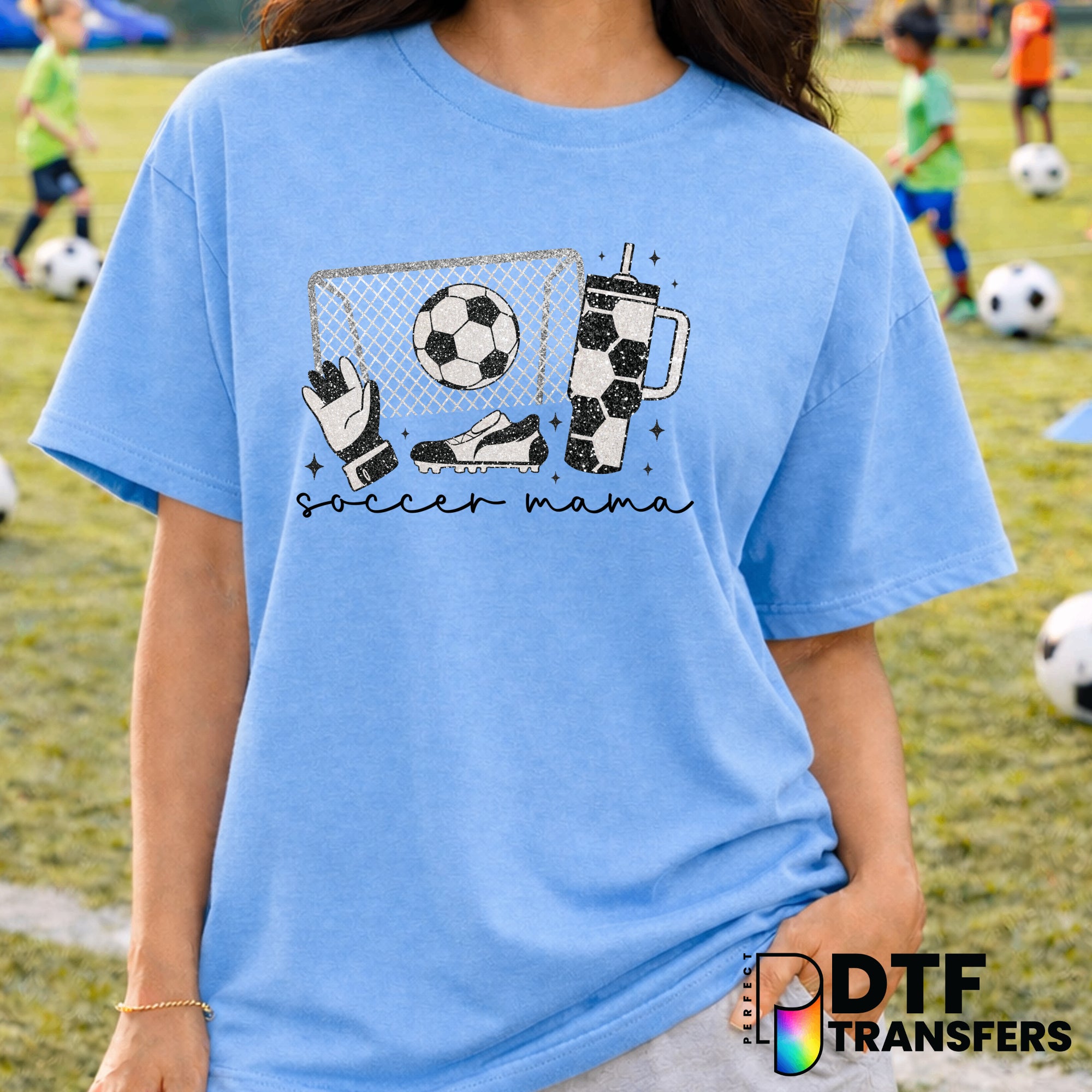 Soccer Mama – Soccer DTF Transfer