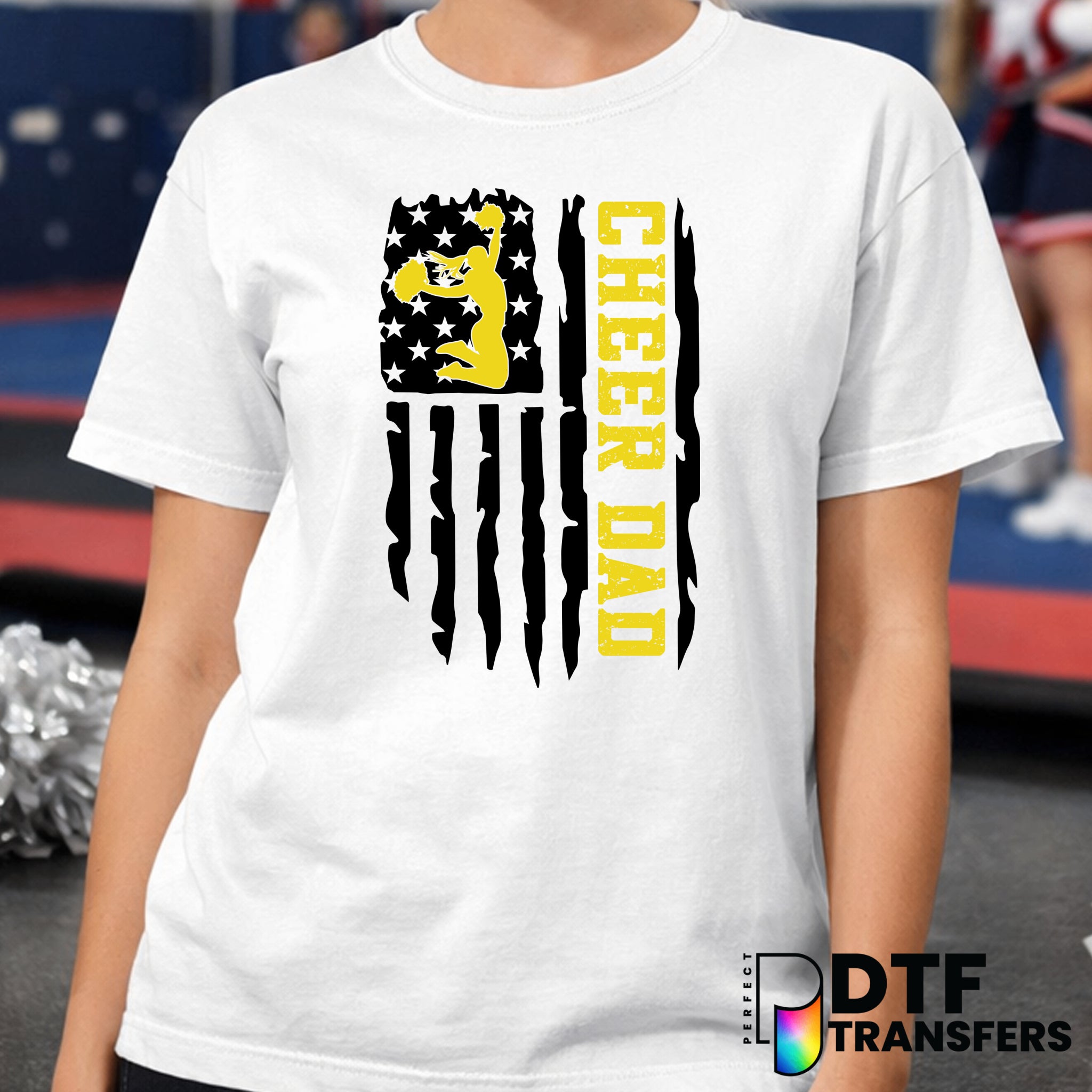 Cheer Dad – Cheerleading DTF Transfer