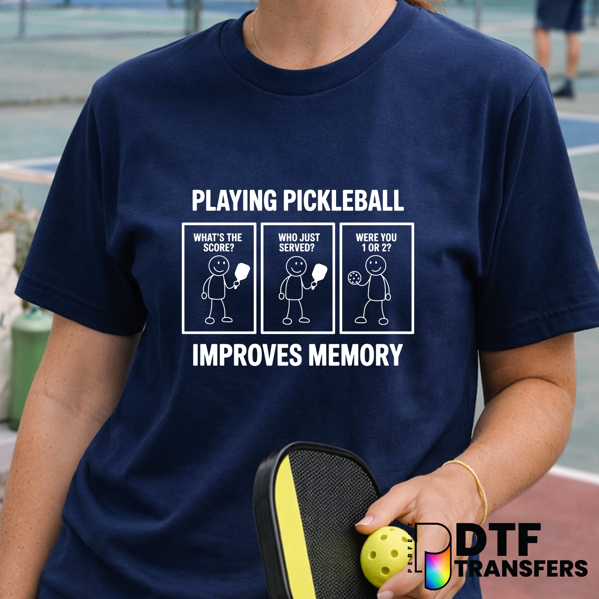 Playing Pickleball Improves Memory – Pickleball DTF Transfer