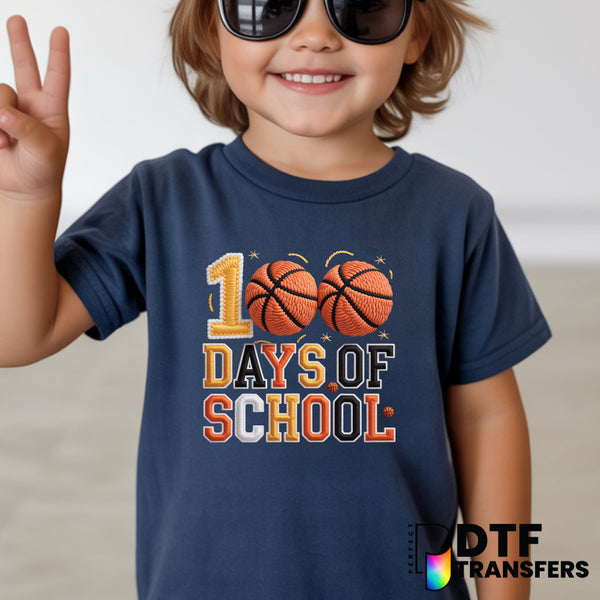 100 DAYS OF SCHOOL – Teacher DTF Transfer