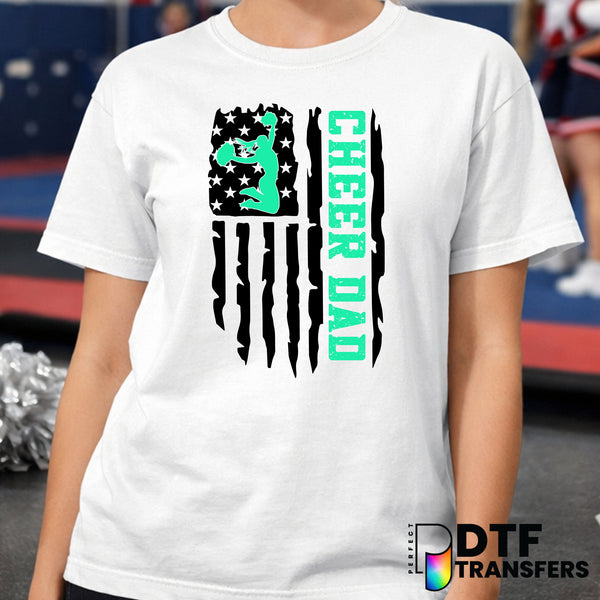 Cheer Dad – Cheerleading DTF Transfer