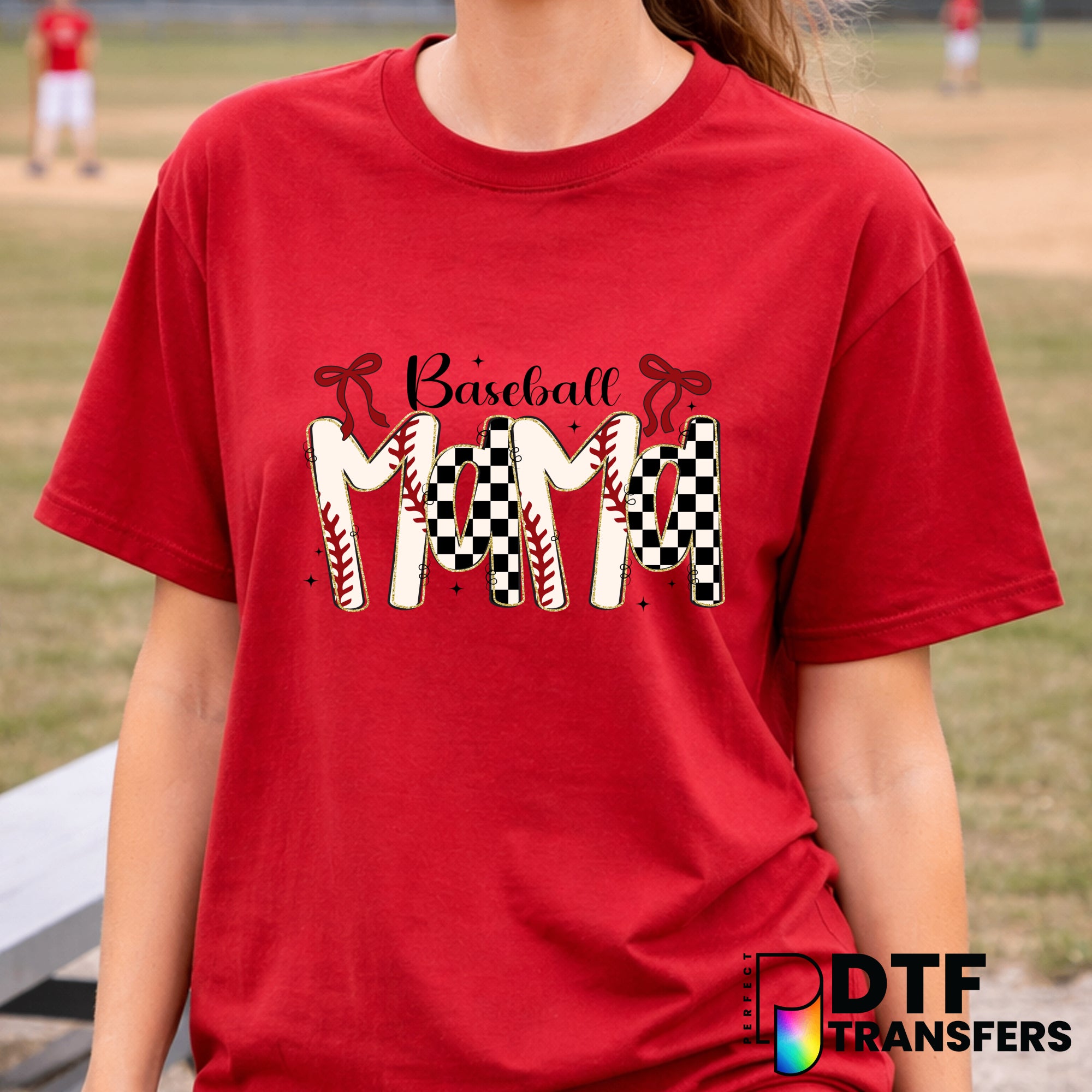 Baseball Mama – Baseball DTF Transfer