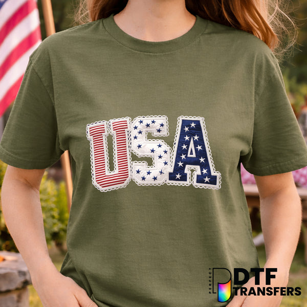 USA – Fourth of July DTF Transfer