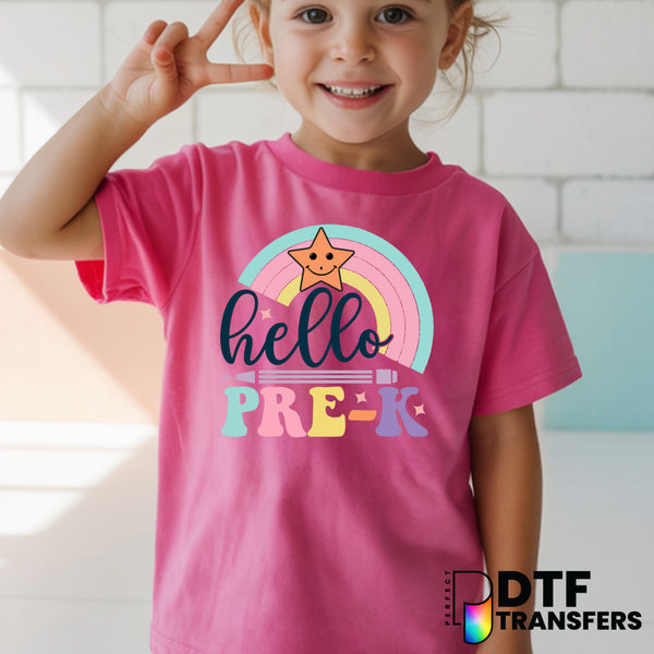 Hello Pre-K – Teacher DTF Transfer