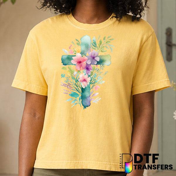 He is Risen – Easter DTF Transfer