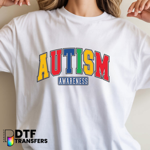 Autism Awareness Special Education Varsity Arch – Special Education DTF Transfer
