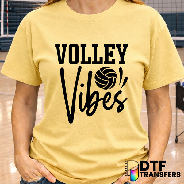 Volley Vibes – Volleyball DTF Transfer