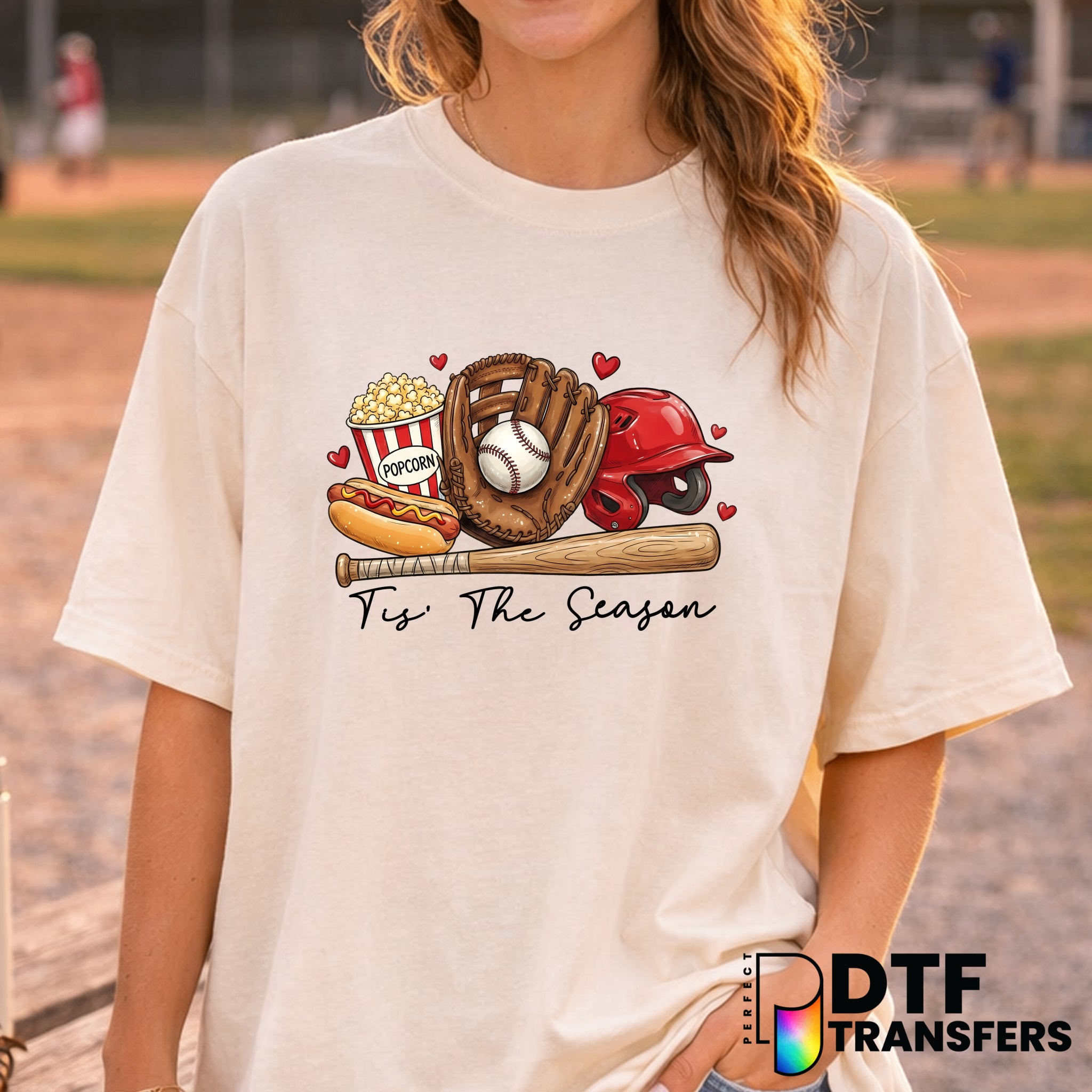 Tis The Season Baseball – Baseball DTF Transfer