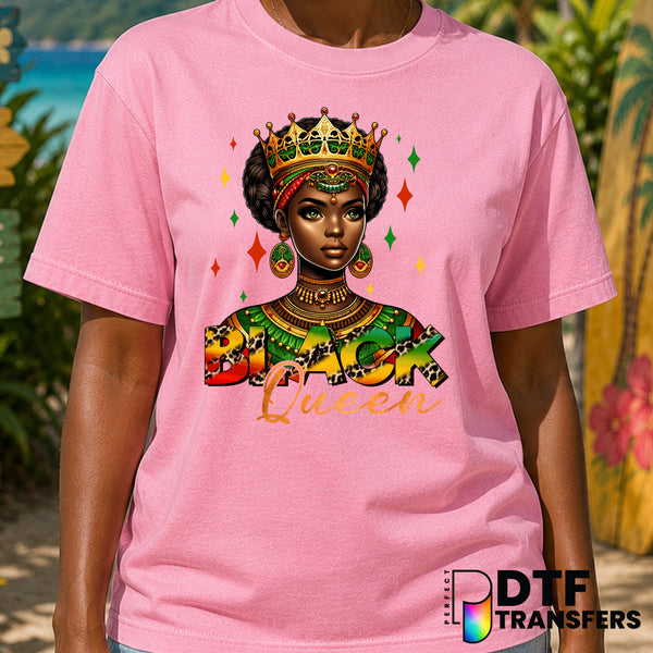Black Queen – Black History Month DTF Transfer