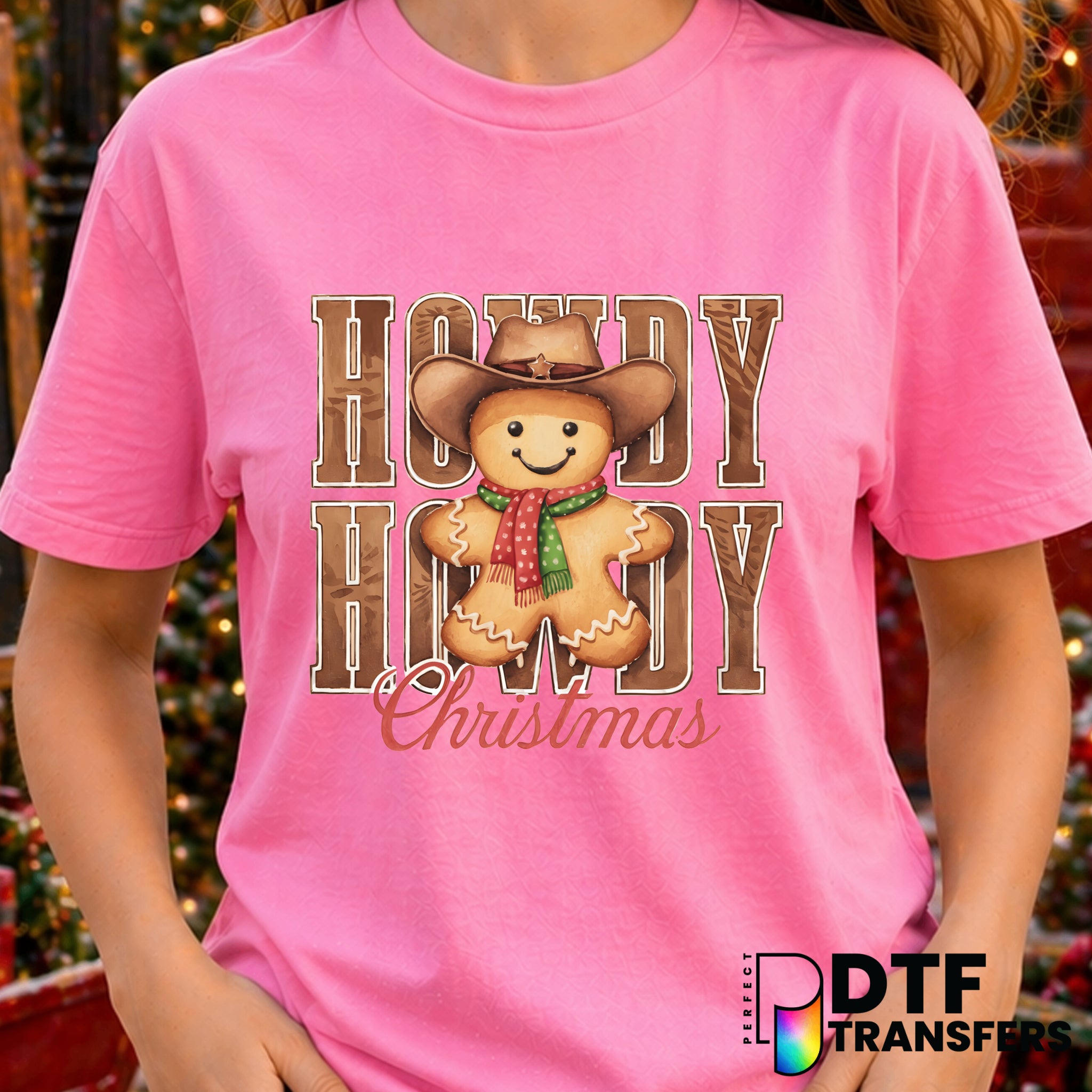 Howdy Christmas – Christmas DTF Transfer