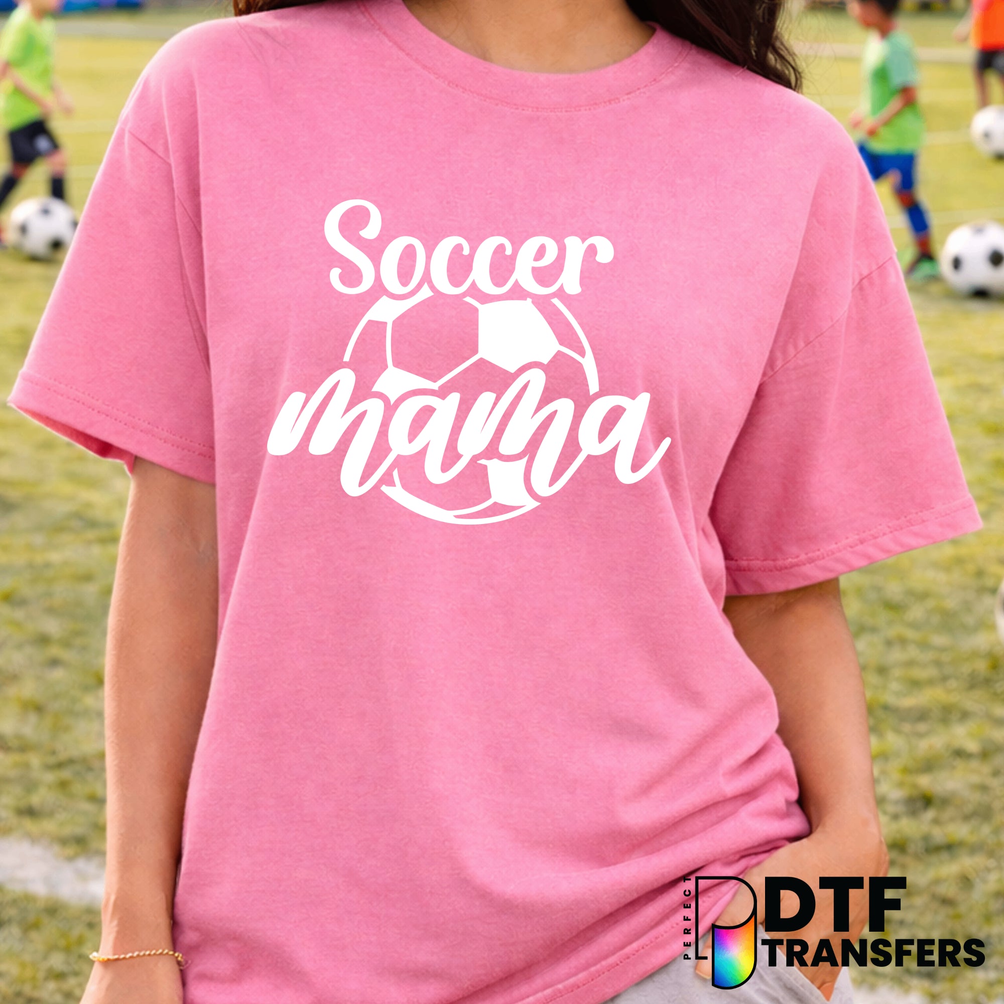 Soccer Mama – Soccer DTF Transfer
