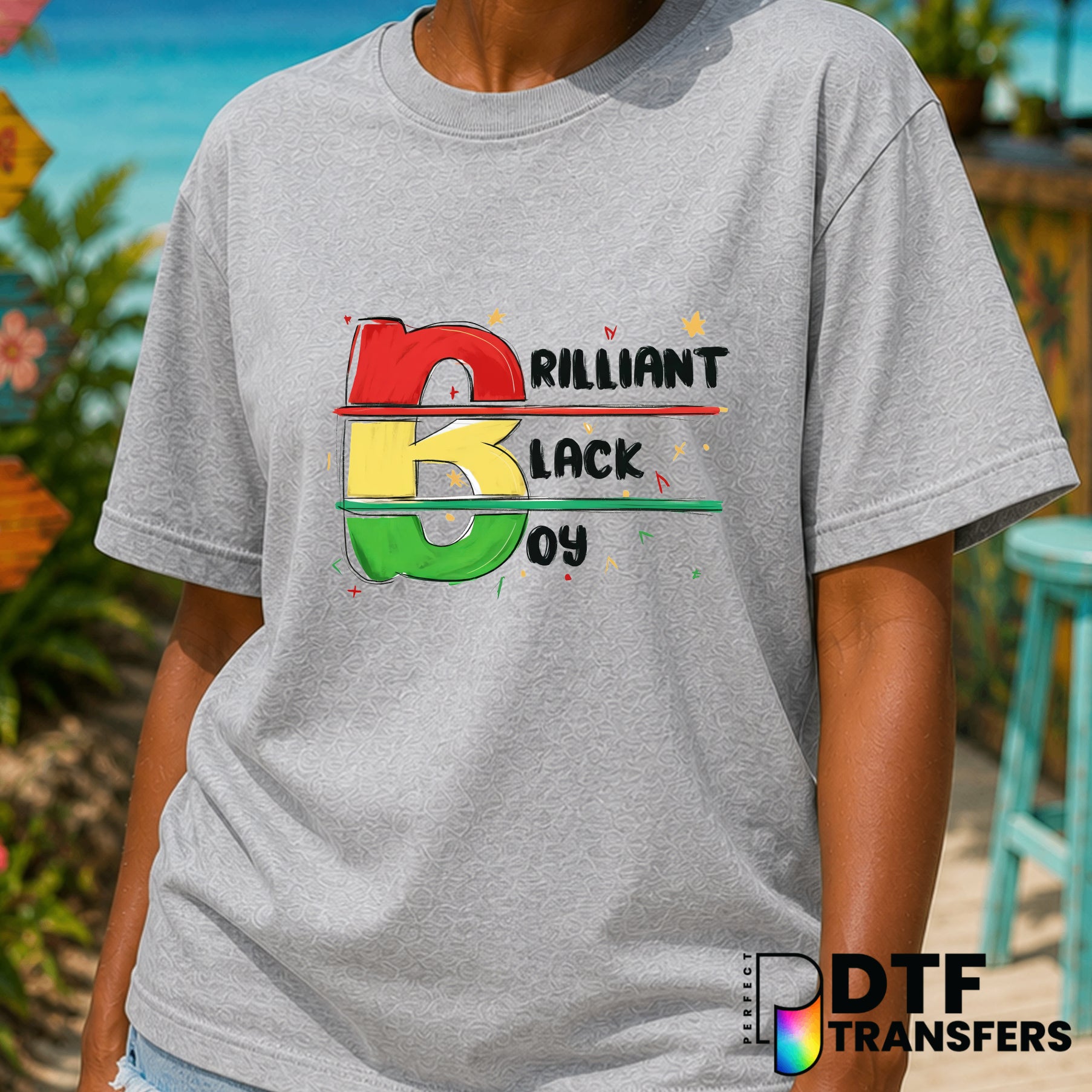 Brilliant Black Boy Black History Month – DTF Transfer