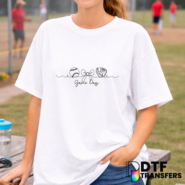 Baseball Life – Baseball DTF Transfer