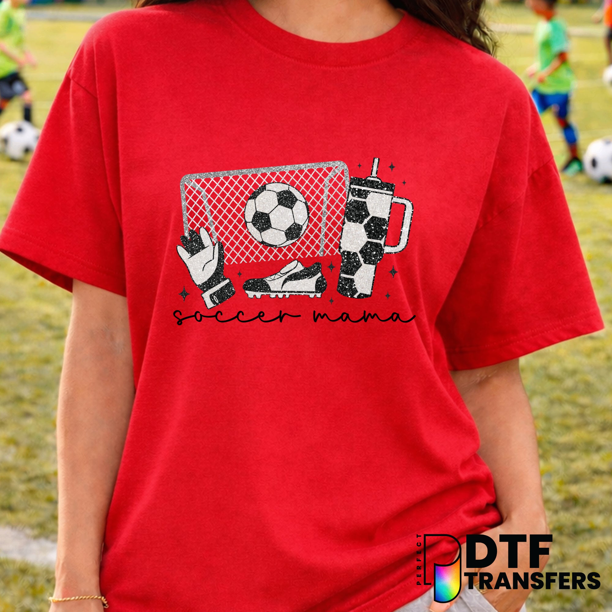 Soccer Mama – Soccer DTF Transfer