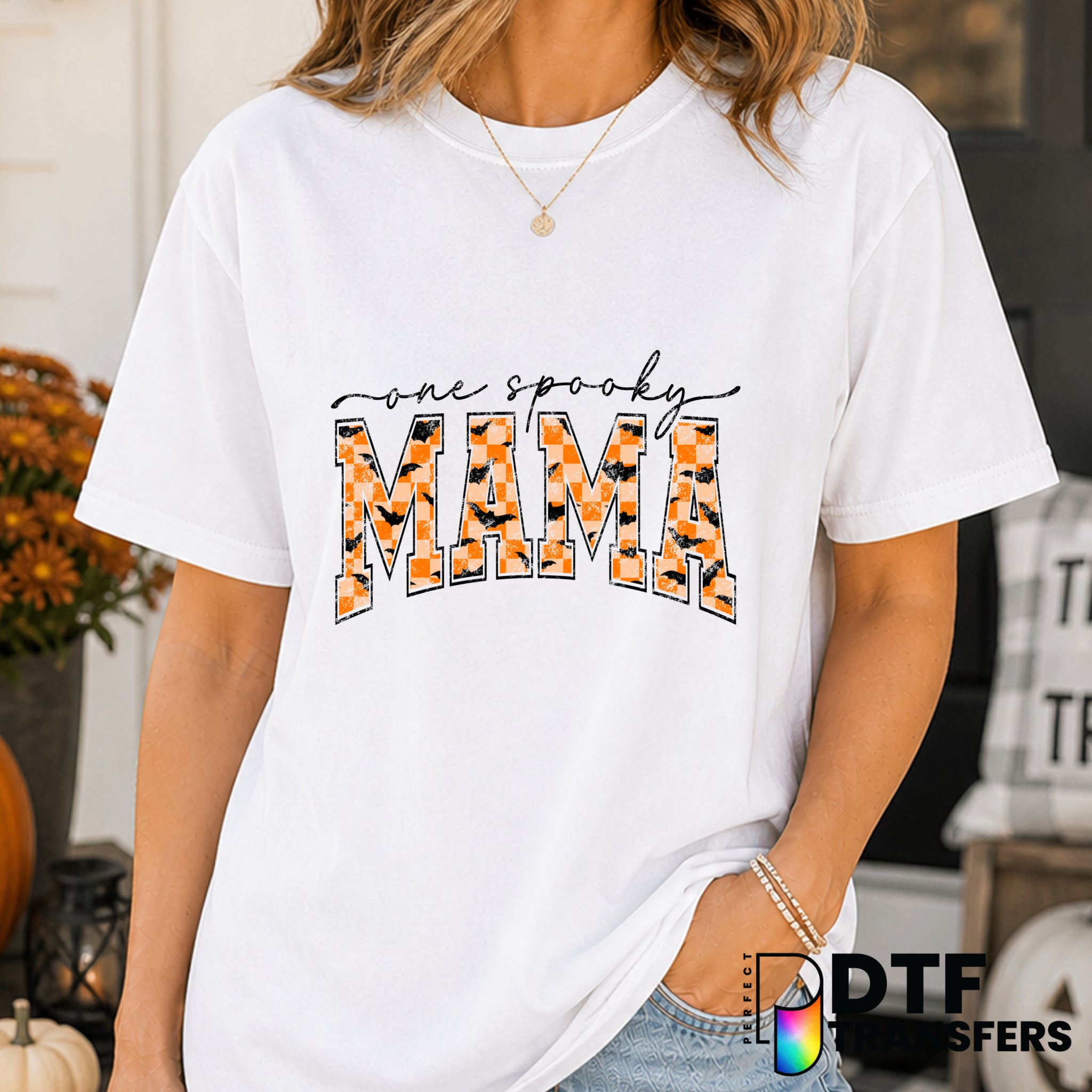 ONE SPOOKY MAMA – Halloween DTF Transfer