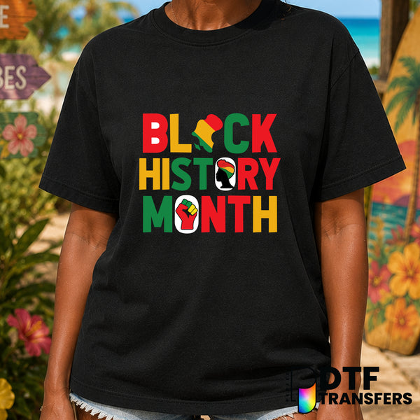 BLACK HISTORY MONTH – Black History Month DTF Transfer