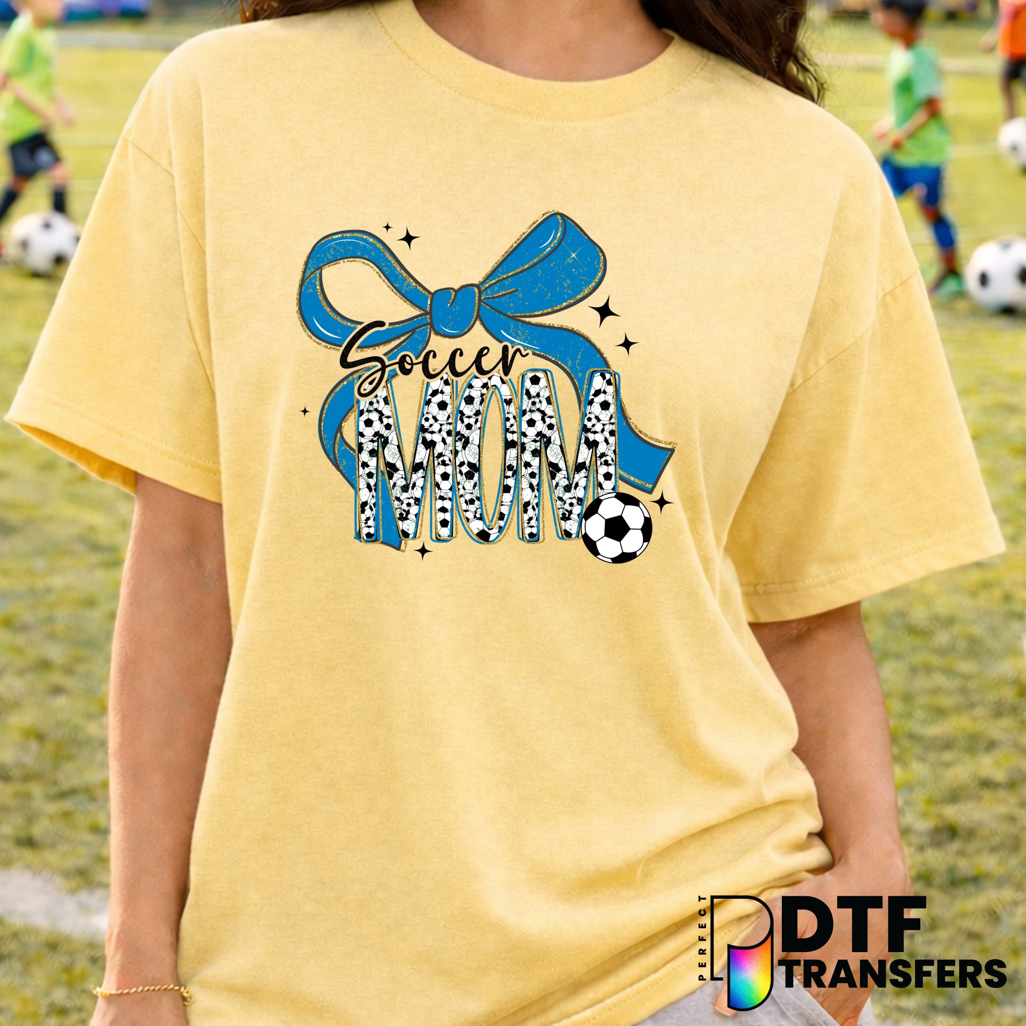 Soccer Mom – Soccer DTF Transfer