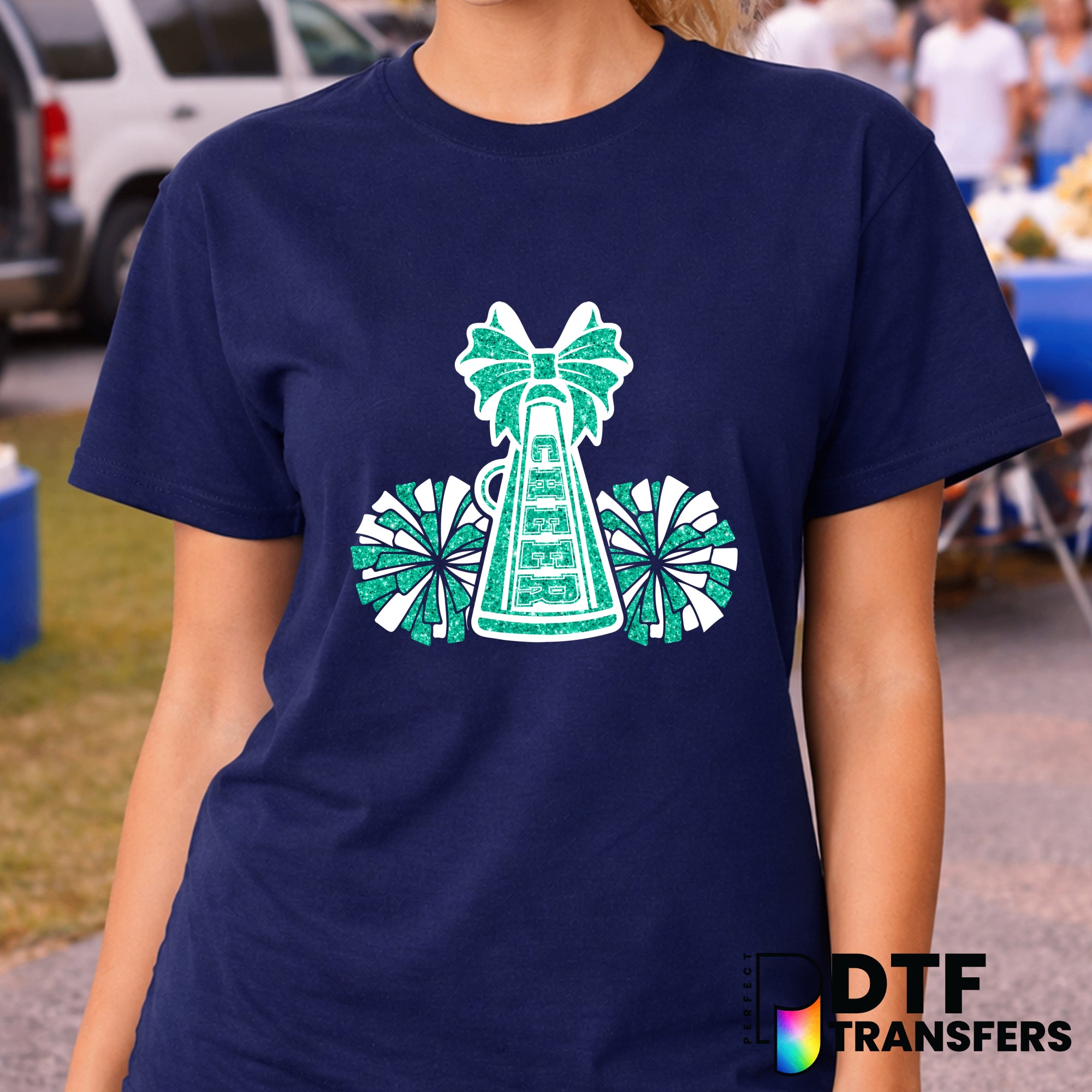 Cheer Mom – Cheerleading DTF Transfer