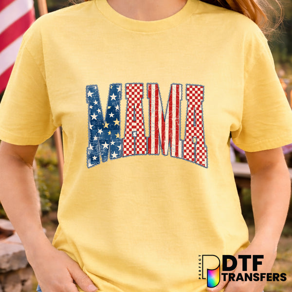 Mama – Fourth of July DTF Transfer